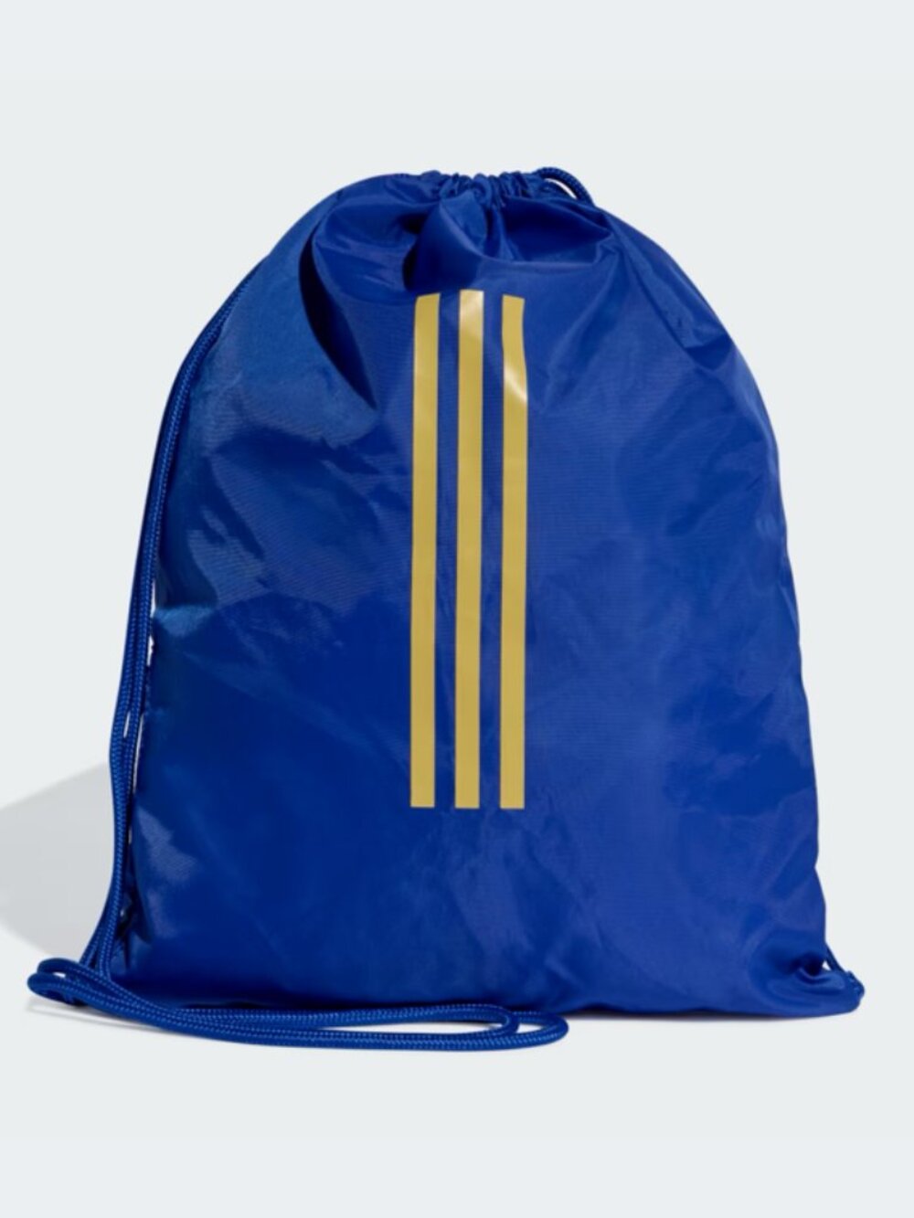 NWT Adidas Italy 26 Gym Sack (Bold Blue / Light Football Gold) - Picture 2 of 4